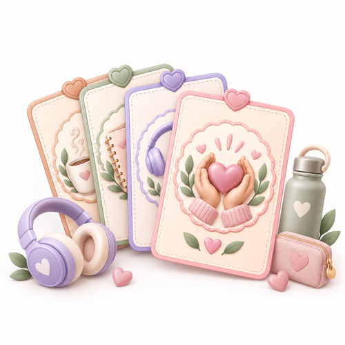 Tourette Daily Support Cards